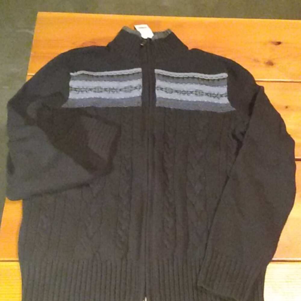 Banana Republic Zippered Turtleneck Sweater Medium